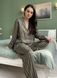 Laurel Noble pyjama-style suit in stripes, M