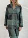 Women's warm flannel pajamas "Forest Comfort", homewear, M