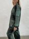Women's warm flannel pajamas "Forest Comfort", homewear, M