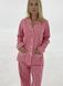 Warm women's pajamas with a jacket made of flannel in a red and white small cage, home clothes, *S-8XL(10 days)