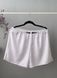 Light skirt shorts made of smooth viscose, L