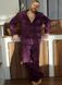 Men's pajamas made of Italian flannel "burgundy" in a small cage, home clothes, *S-6XL(10 days)